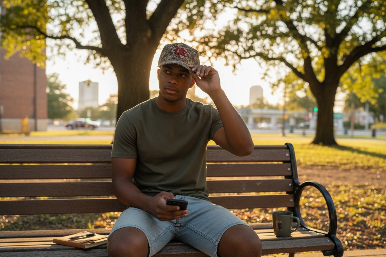 Camo Gamecocks SnapBack