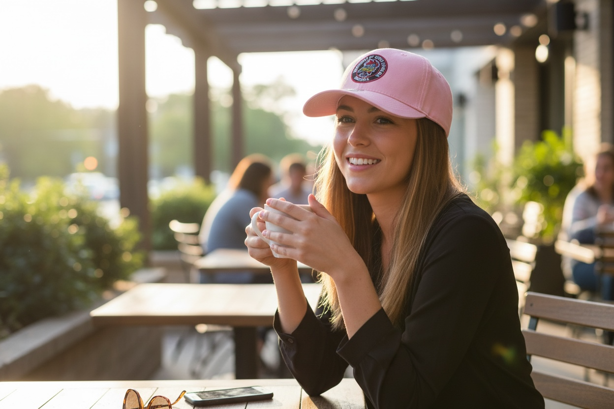 Pink Gamecock SnapBack