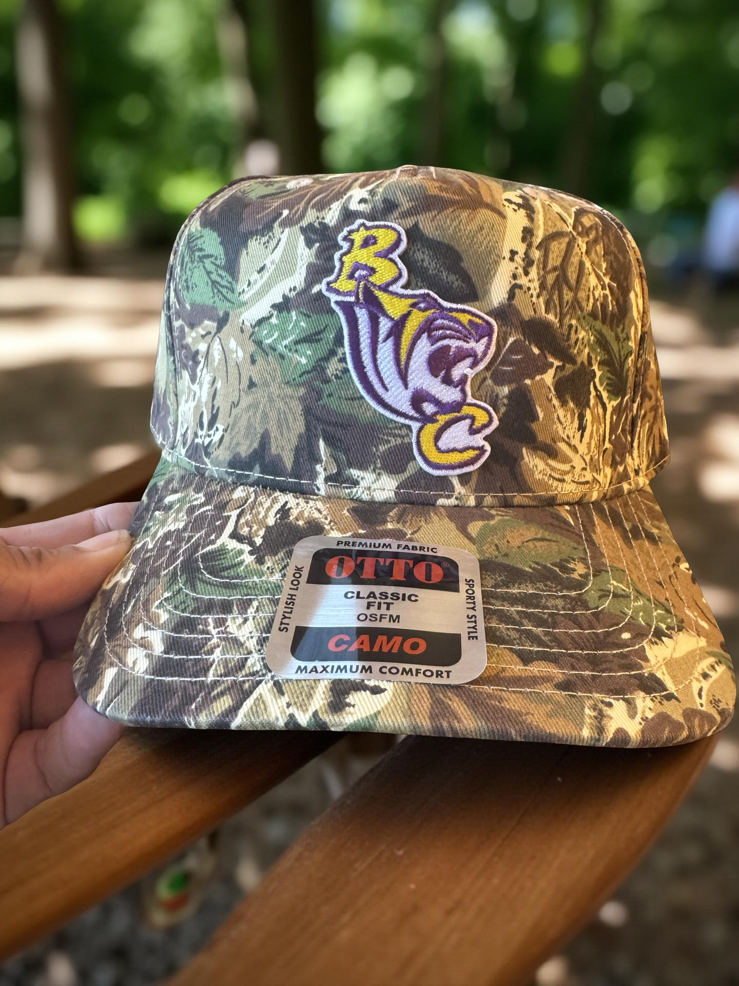 Benedict College Camo SnapBack