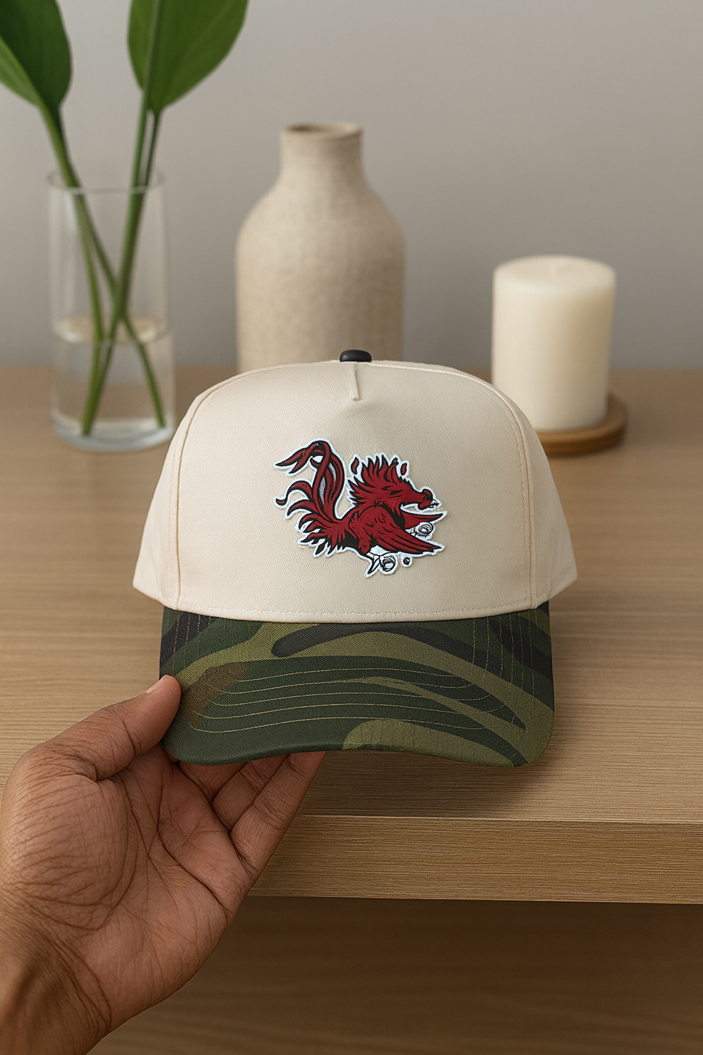 Gamecocks Camo SnapBack