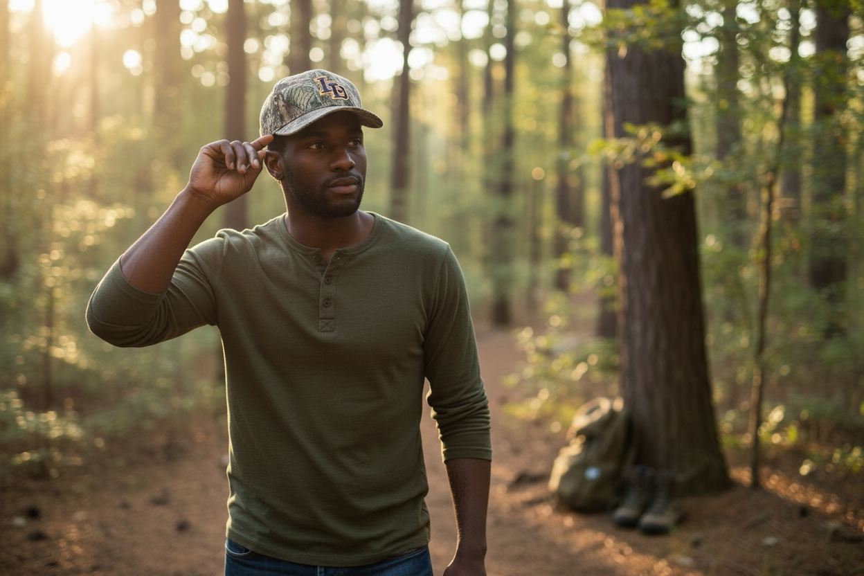 Benedict College Camo SnapBack