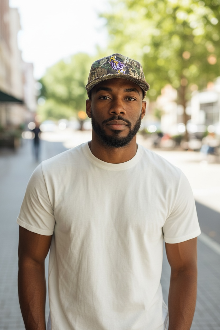 Benedict College Camo SnapBack