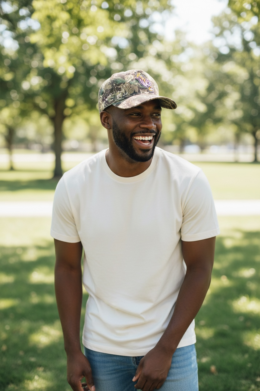 Benedict College Camo SnapBack