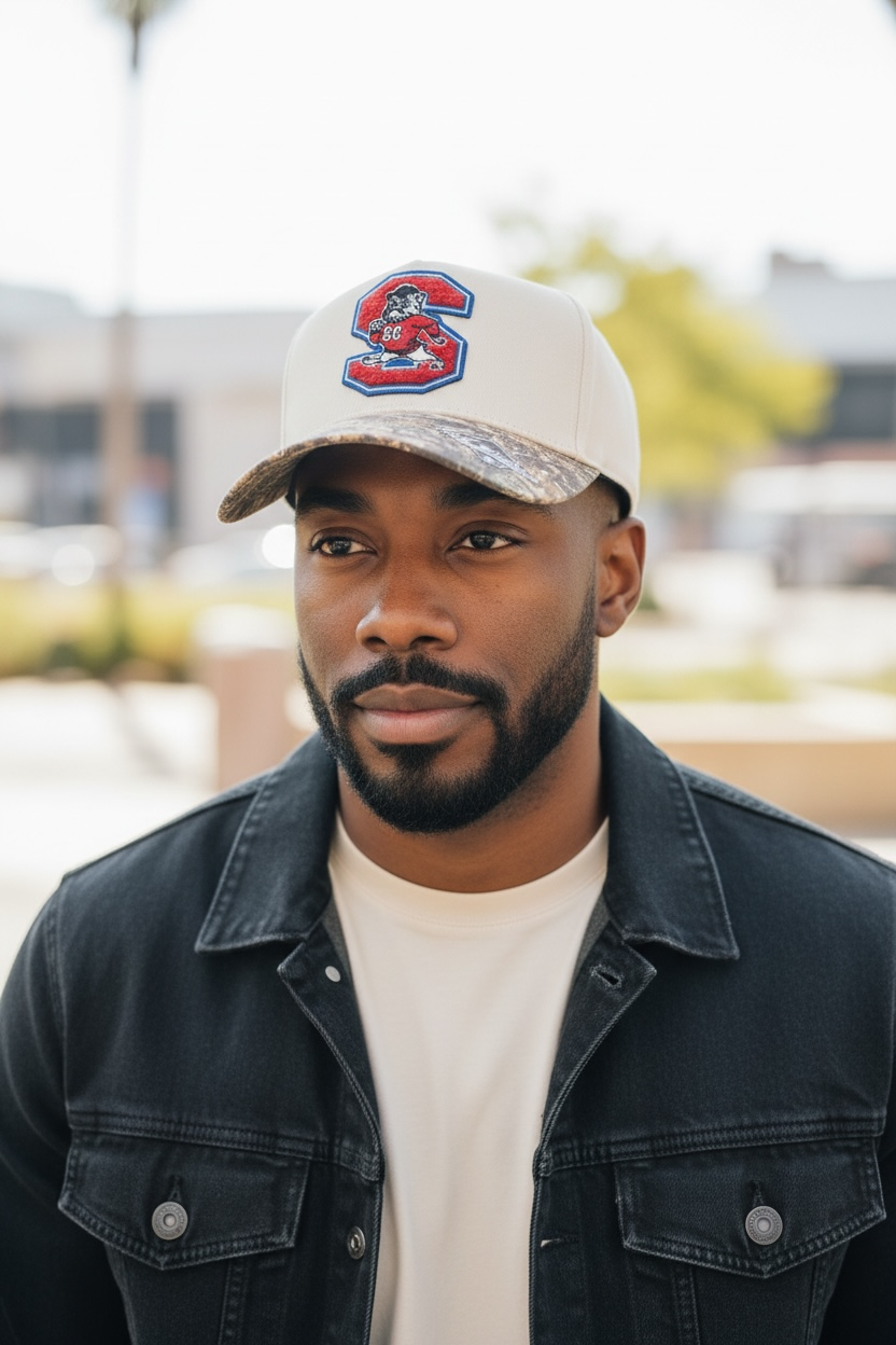 SC State Camo SnapBack
