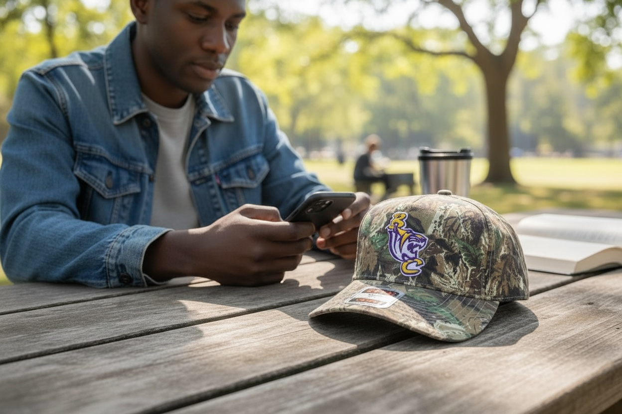 Benedict College Camo SnapBack