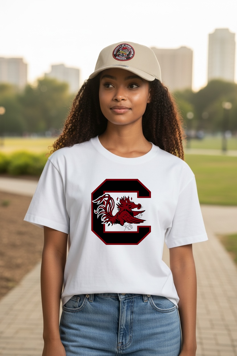 Khaki Gamecocks SnapBack