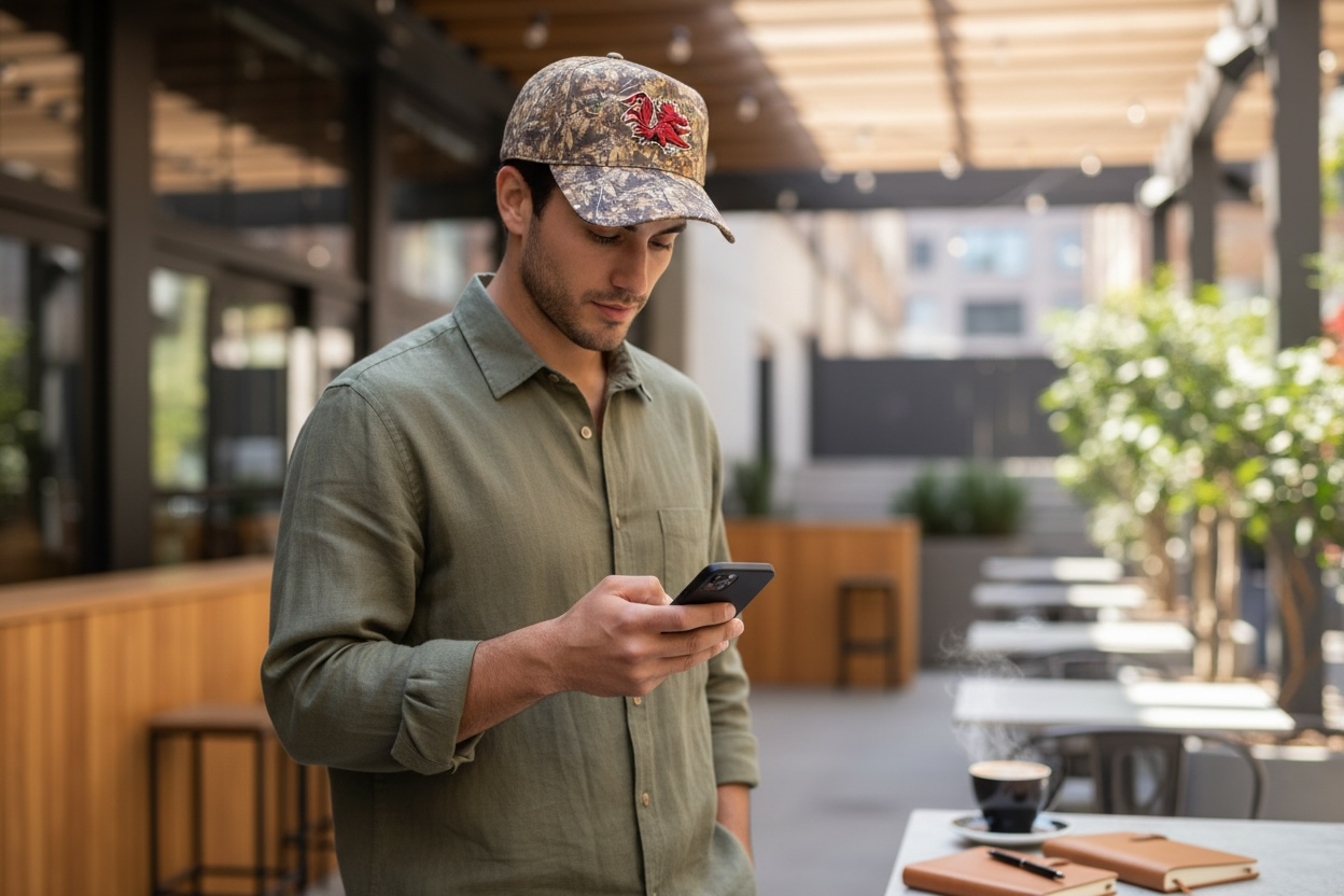 Camo Gamecocks SnapBack