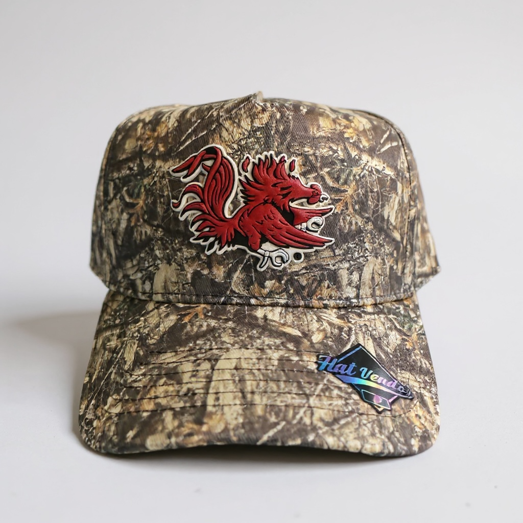 Camo Gamecocks SnapBack