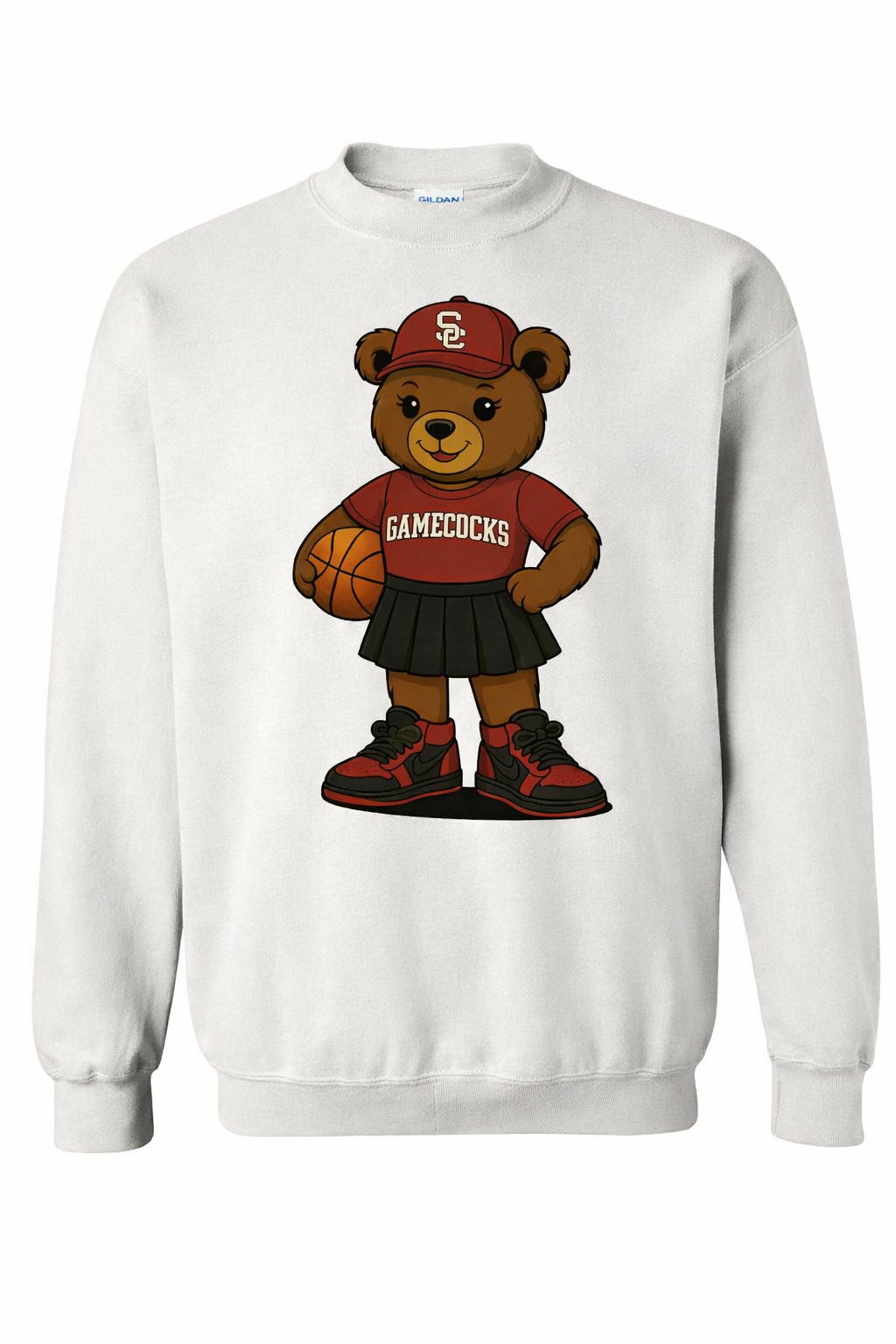 Gamecocks Girl Bear Sweatshirt