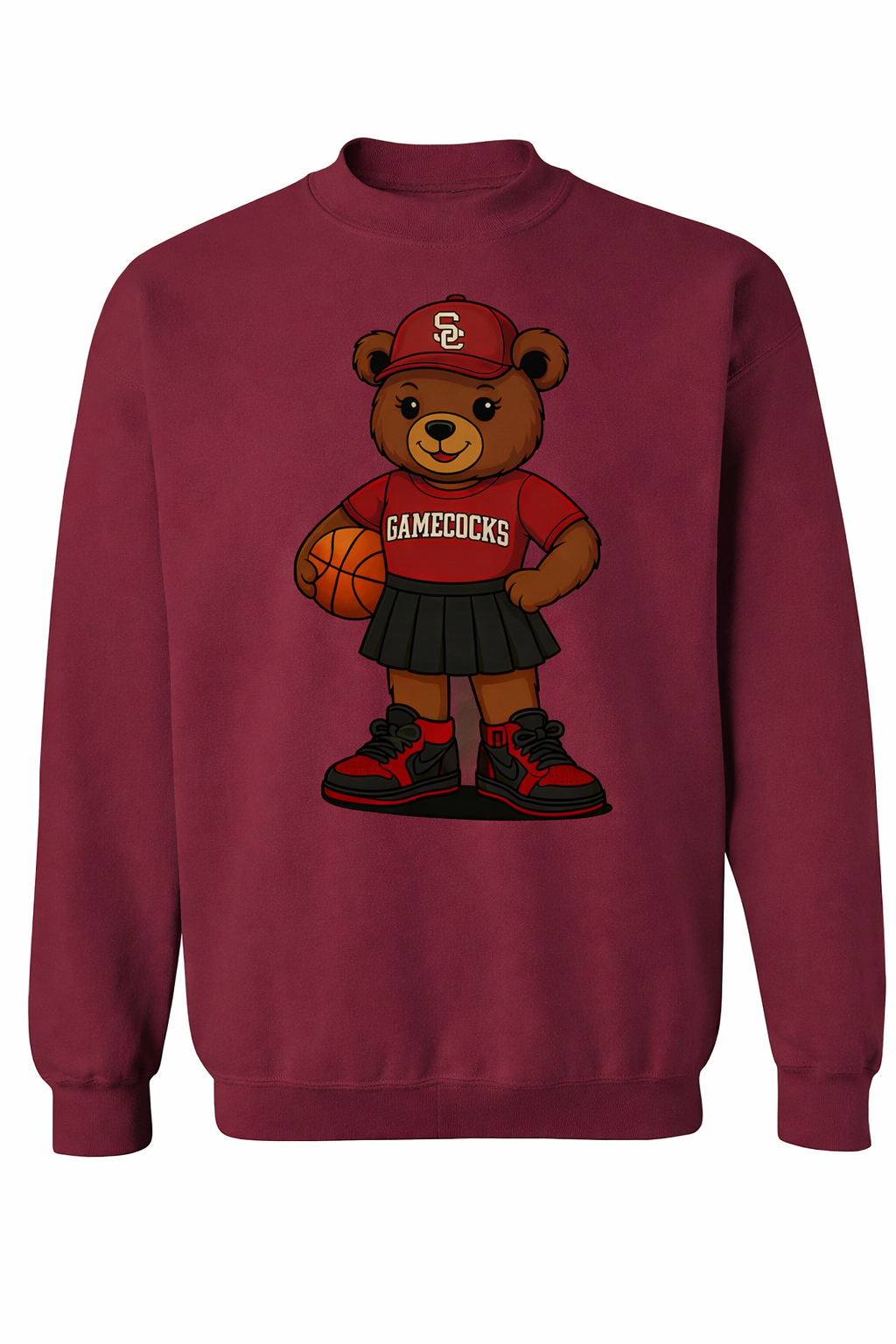 Gamecocks Girl Bear Sweatshirt