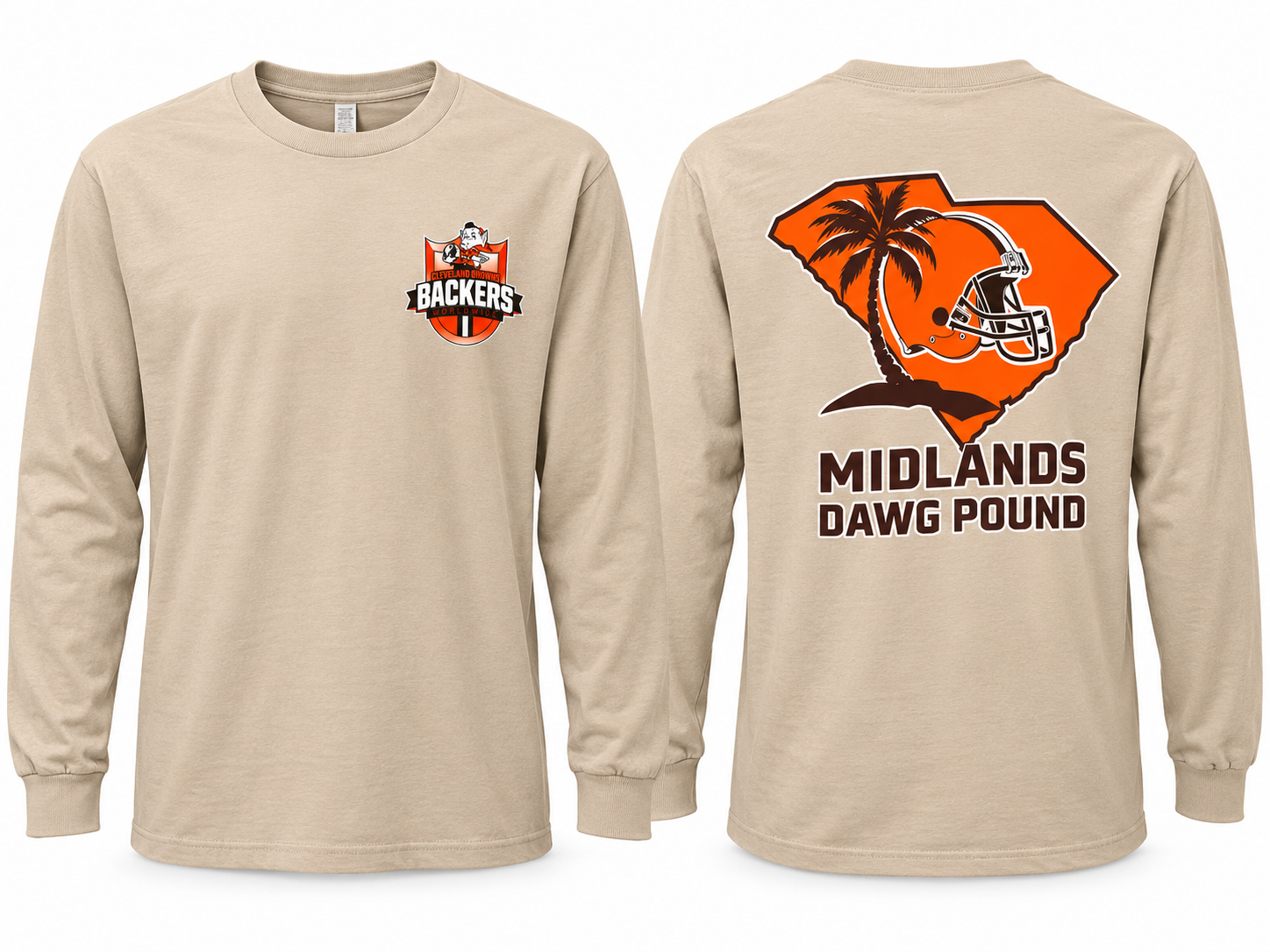 Midlands Dawg Pound Long Sleeve T-Shirt