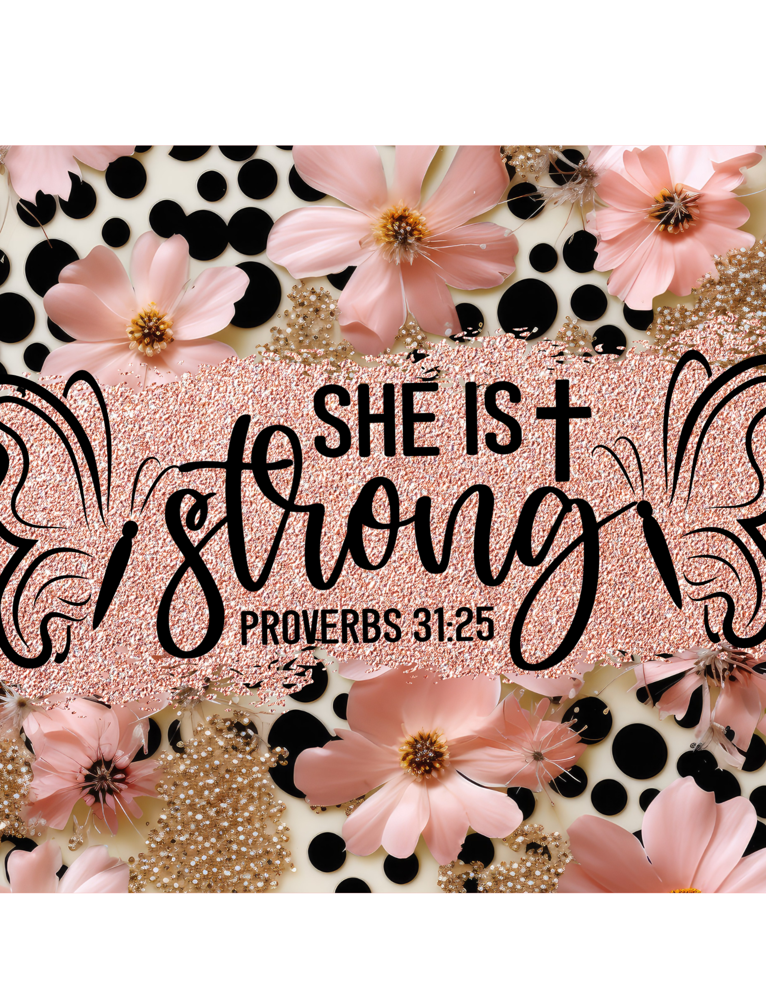 She is Strong Tumbler